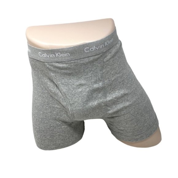 Calvin Klein Men Underwear Cotton Classic Fit Boxer Brief3 Pack Beige NB1429917 - Picture 3 of 7